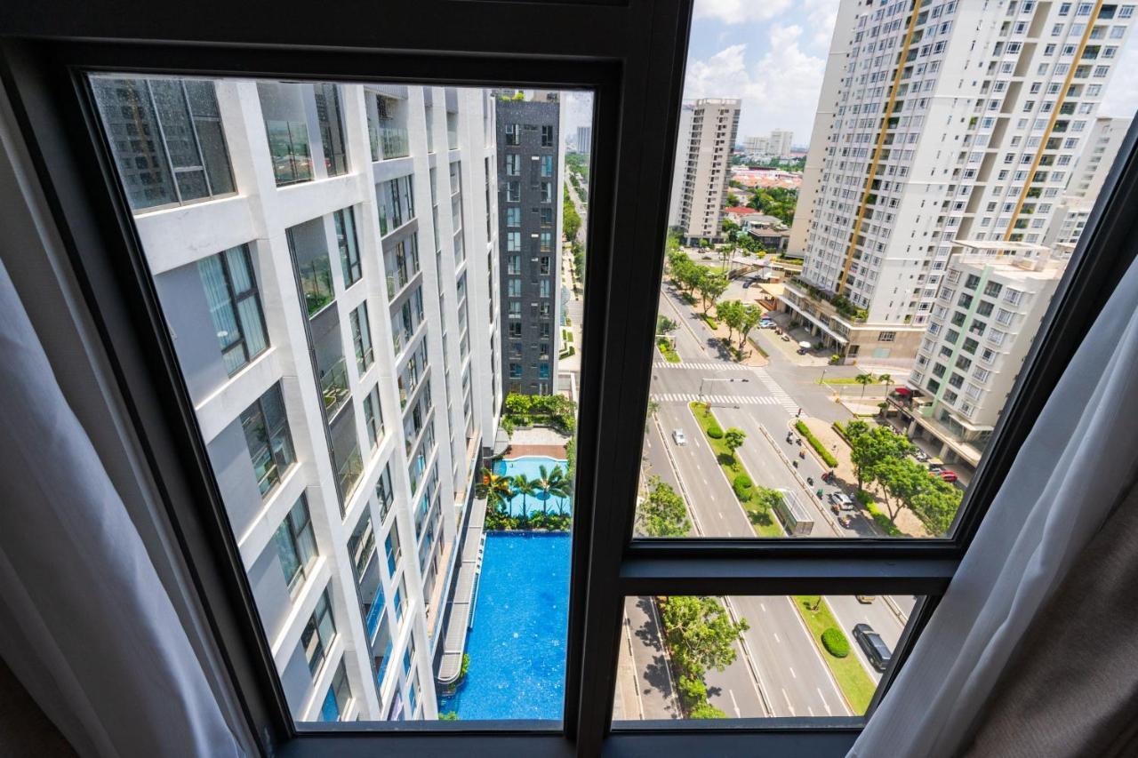 호치민 Convinia Luxury The Peak Midtown 아파트 호텔 외부 사진