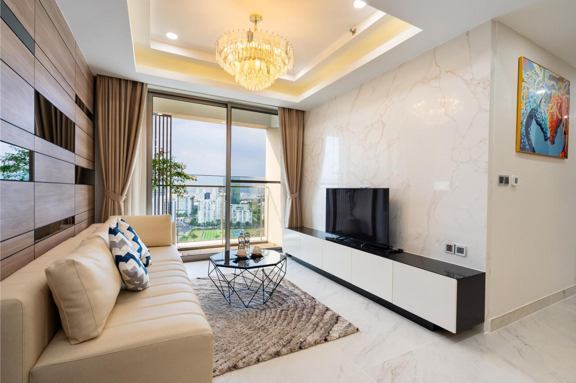 호치민 Convinia Luxury The Peak Midtown 아파트 호텔 외부 사진