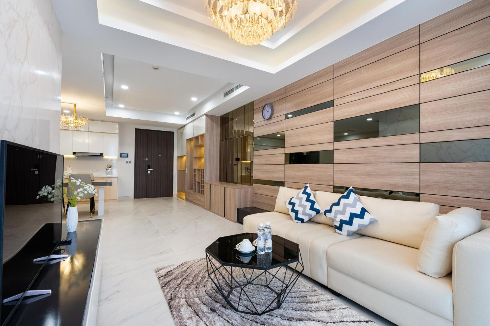 호치민 Convinia Luxury The Peak Midtown 아파트 호텔 외부 사진