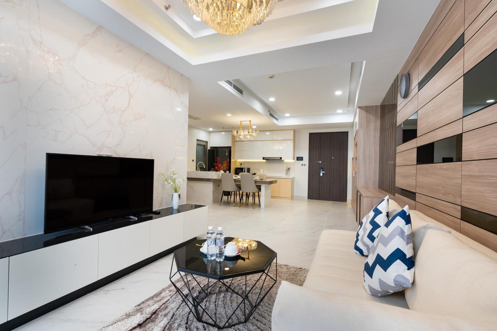 호치민 Convinia Luxury The Peak Midtown 아파트 호텔 외부 사진